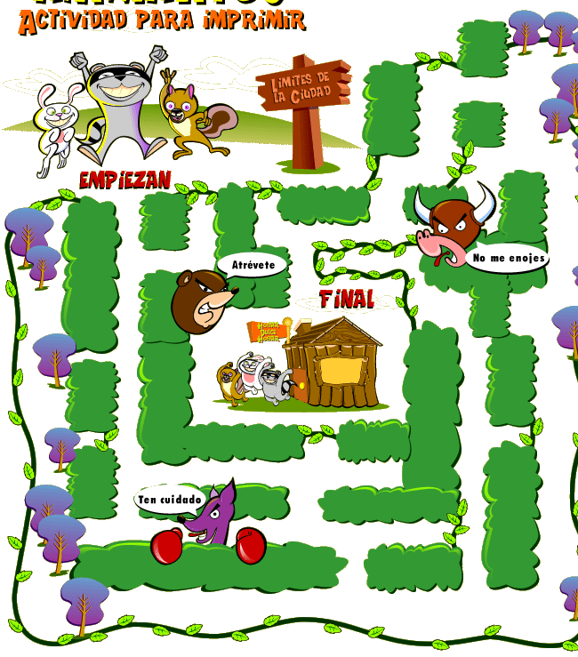 Critters' Maze